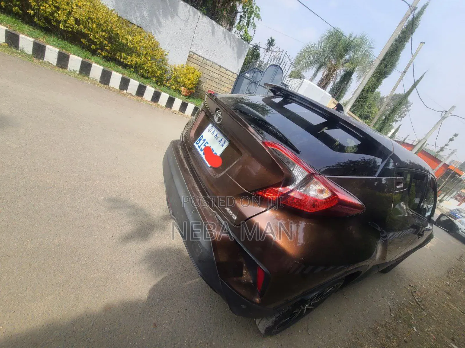 Toyota C-HR 2017 Brown