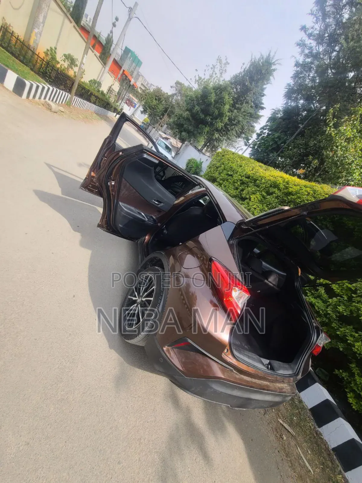 Toyota C-HR 2017 Brown