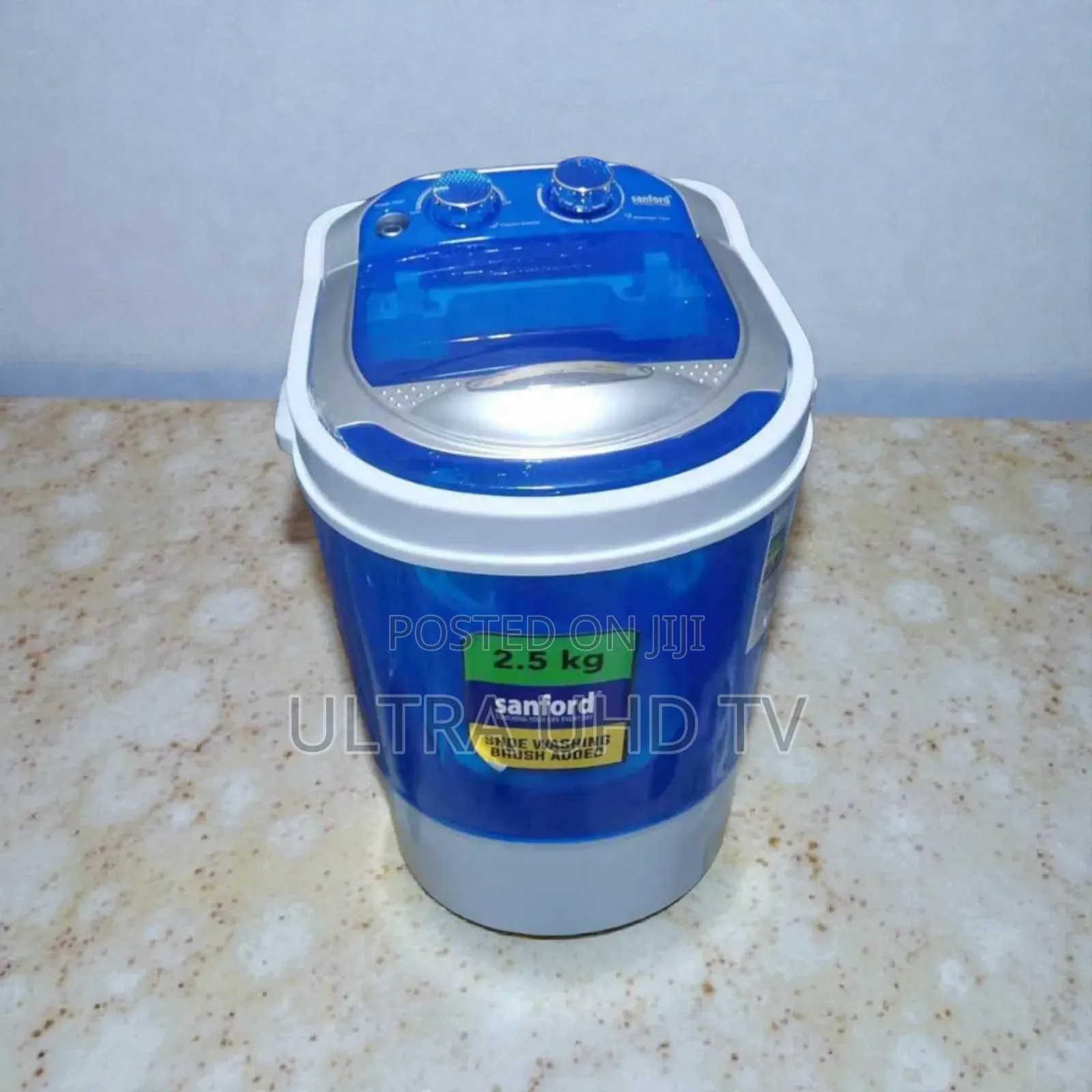 Sanford 2.5 Kg Mini Washing Machine Capacity: 2.5 Kg Wash Capacity.