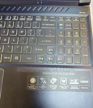 New Laptop Acer Predator Helios 300 16GB Intel Core I7 SSD 1T
