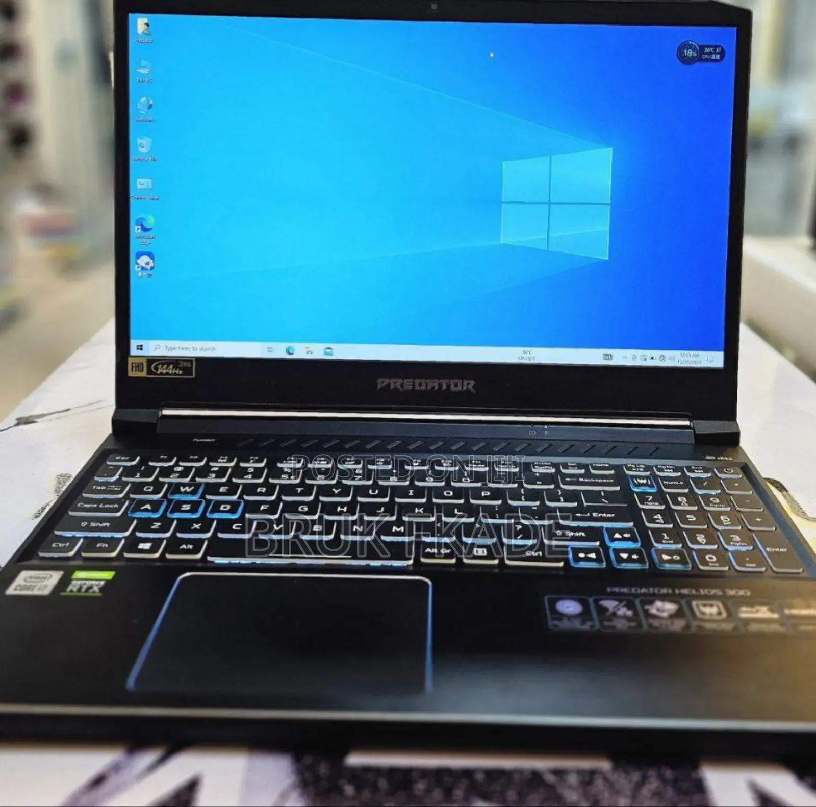 New Laptop Acer Predator Helios 300 16GB Intel Core I7 SSD 1T