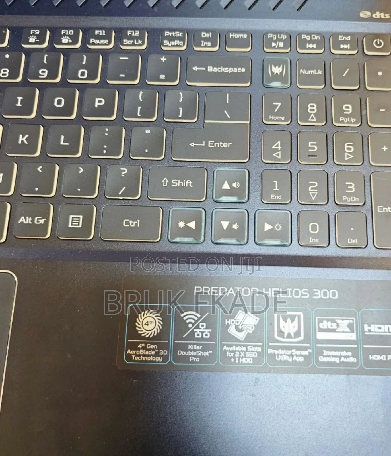 New Laptop Acer Predator Helios 300 16GB Intel Core I7 SSD 1T