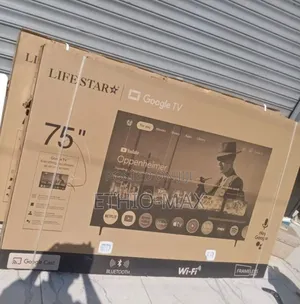 Lifestar Tv 75” Smart Android – Frameless Design | Huge Screen | P