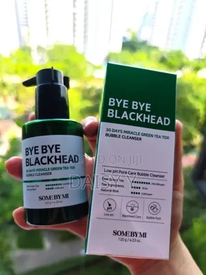 Bye Bye Blackhead 30 Days Miracle Green Tea Tox Bubble Cleanser