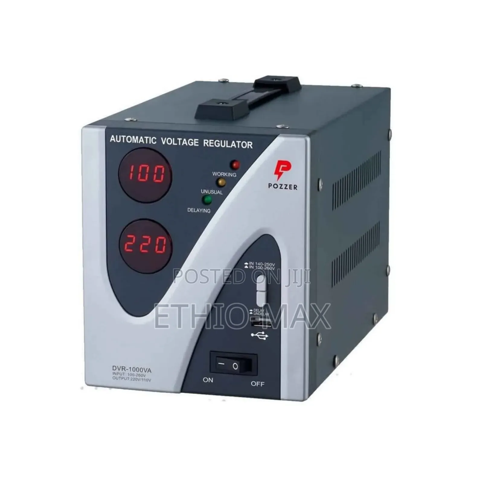 Pozzer Automatic Voltage Regulator 1000w – Stable Power | Original