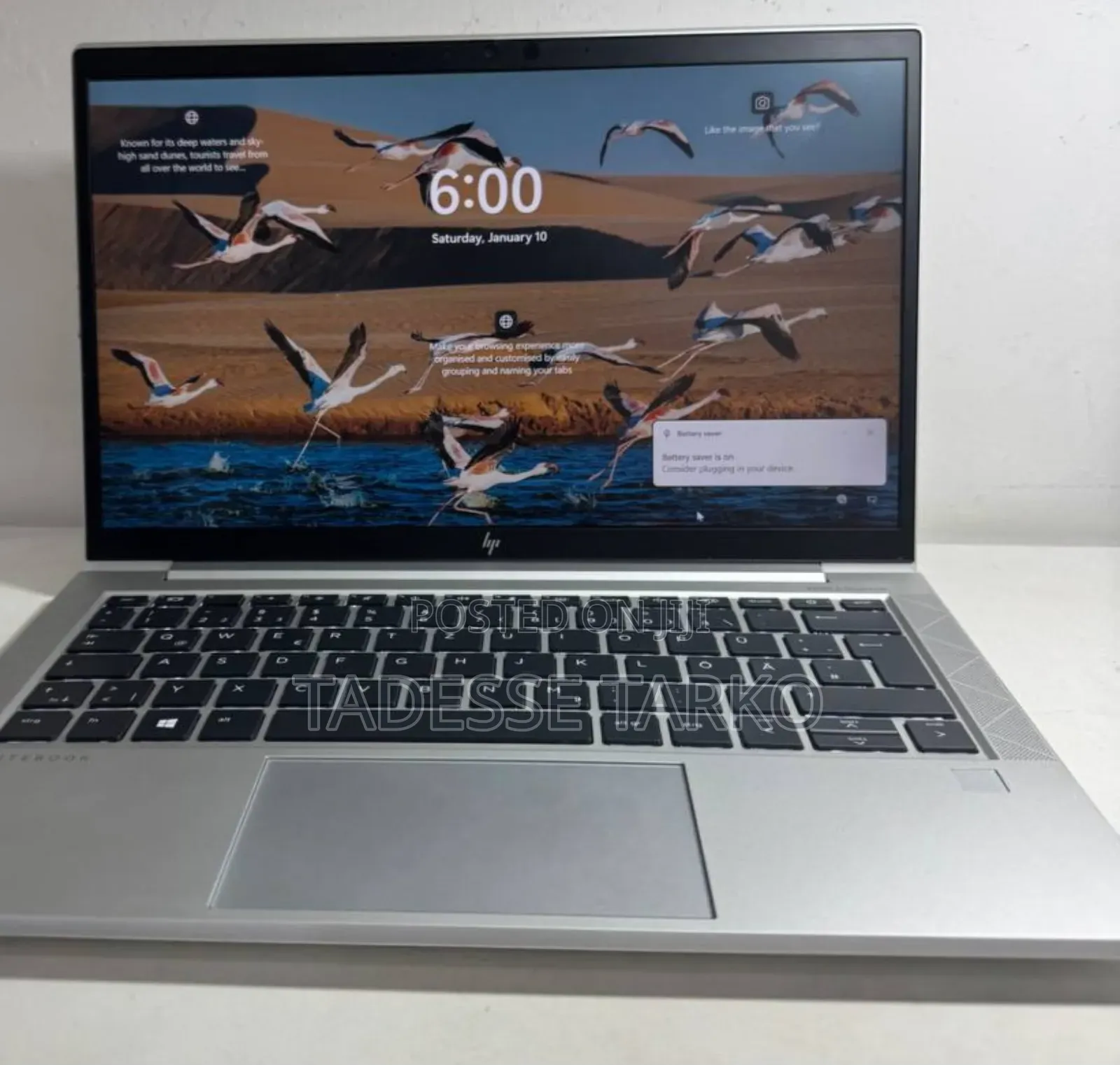 New Laptop HP EliteBook 830 G7 16GB AMD Ryzen 5 SSD 512GB