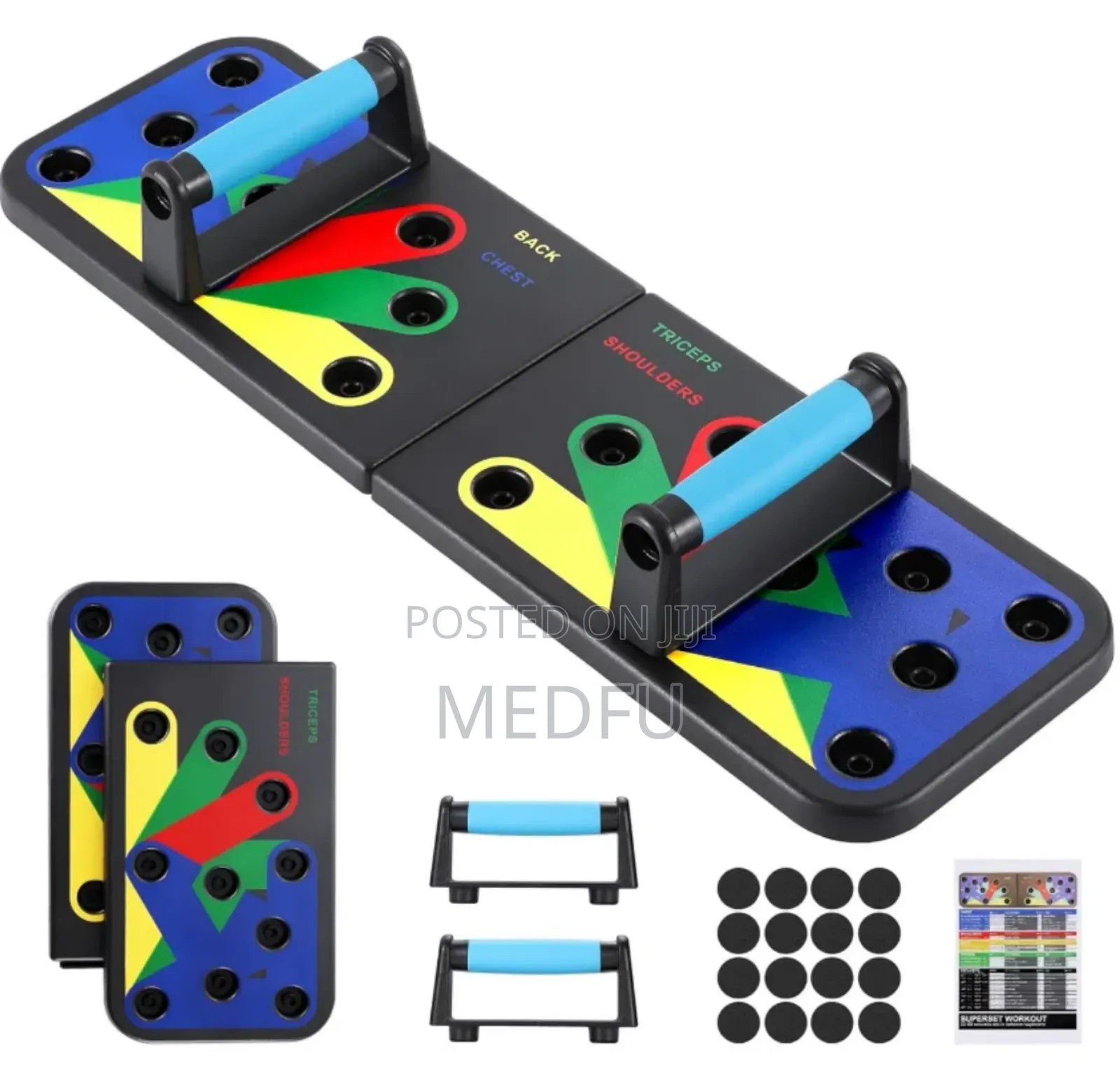 ተጣጣፊ ፑሽ አፕ መሳሪያ