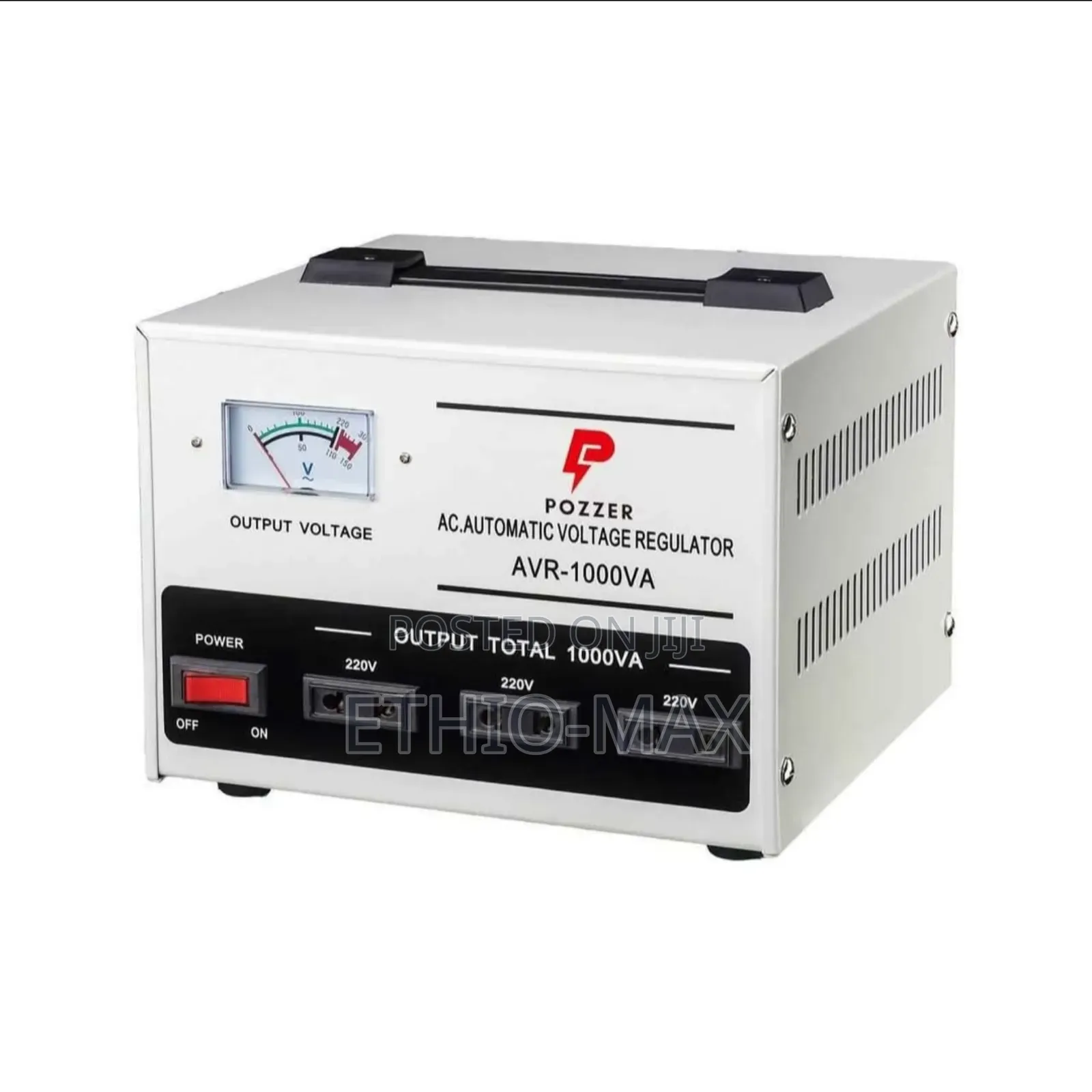 Pozzer Stabilizer 1000w – Automatic Voltage Protection | Original