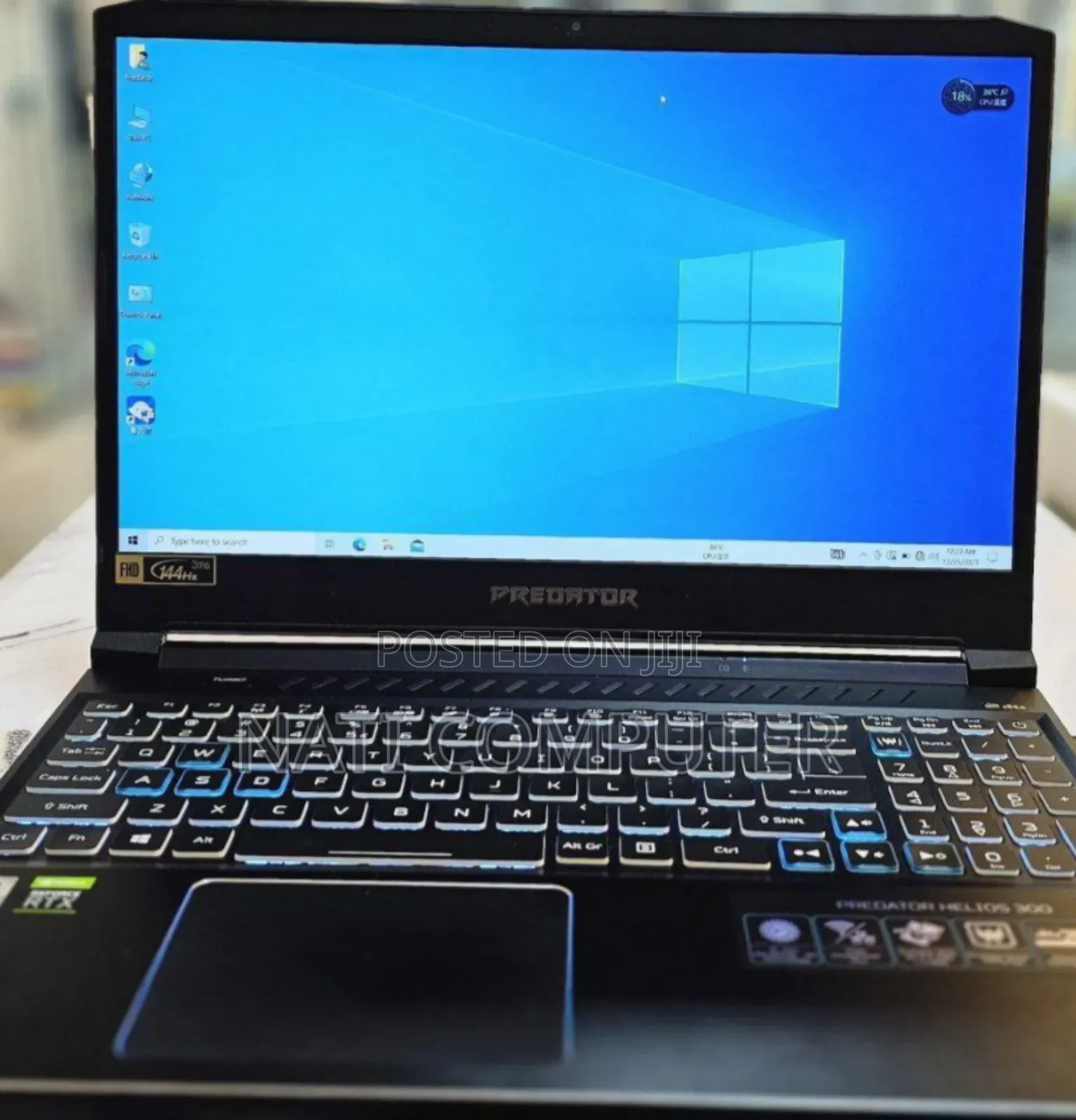 New Laptop Acer Predator Helios 300 16GB Intel Core I7 SSD 1T