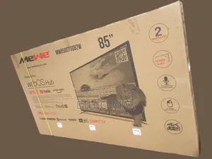 Mewe Tv 85” Smart Android Tv – Brand New | Huge Screen | Premium View