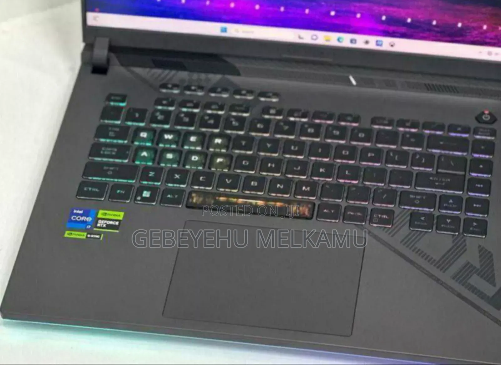 New Laptop Asus ROG Strix G16 G614 16GB Intel Core I9 SSD 1T