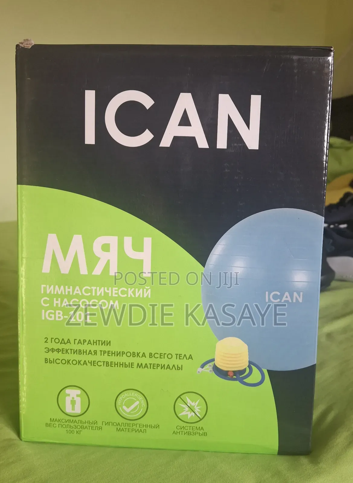 Gym Ball 65 Cm With Air Pump