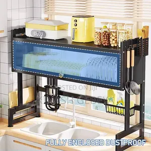 High Quality Over The Sink 2 Tier Dish Rack