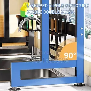 High Quality Over The Sink 2 Tier Dish Rack