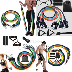 Fitness Resistance Band - No Gym Needed, Complete Exercise Solution