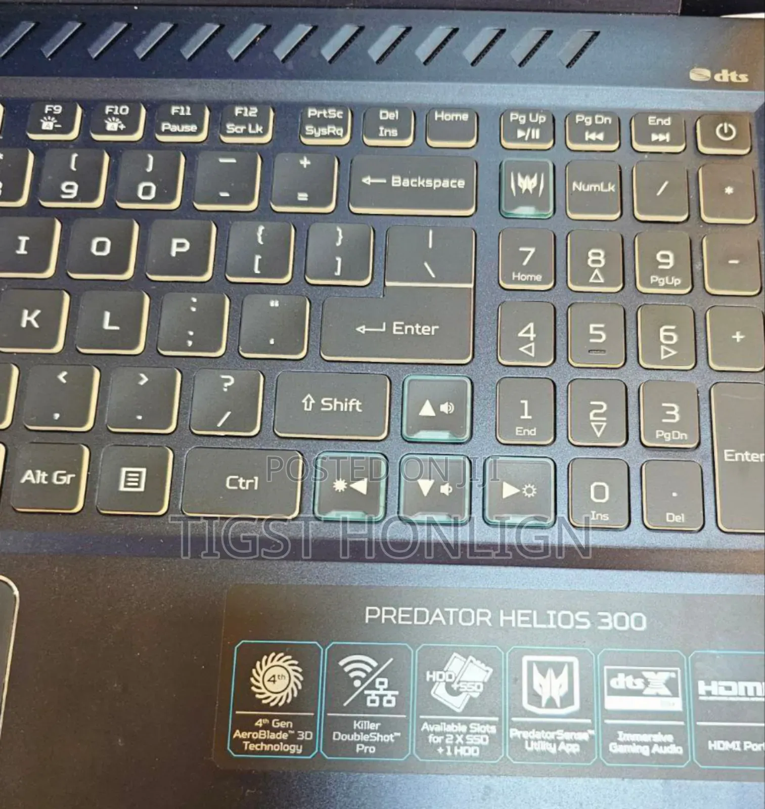 New Laptop Acer Predator Helios 300 16GB Intel Core I7 SSD 512GB
