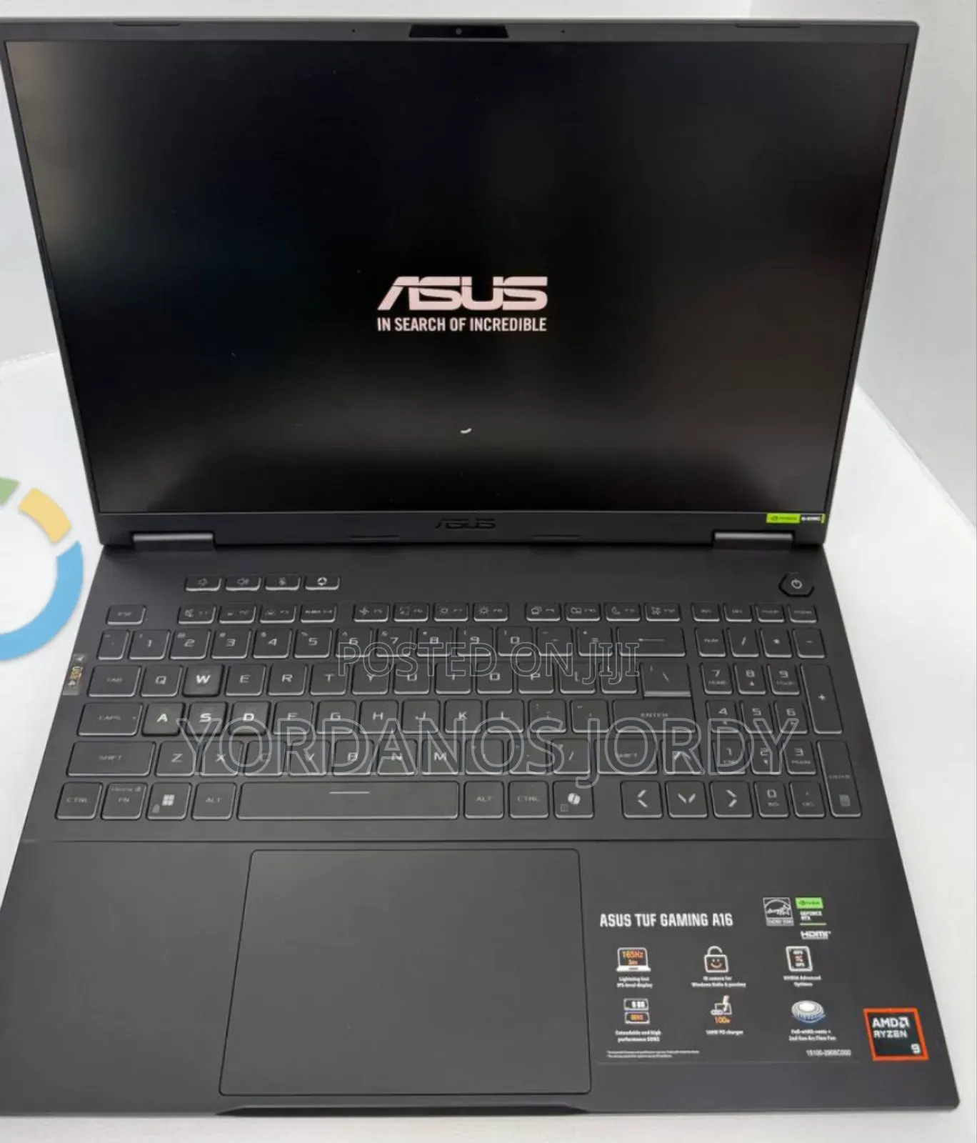 New Laptop Asus TUF Gaming A15 32GB AMD Ryzen 9 SSD 512GB