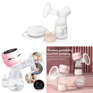 Rechargeable Electric Breast Pump-Portable,Silent,With 3 Suction Modes