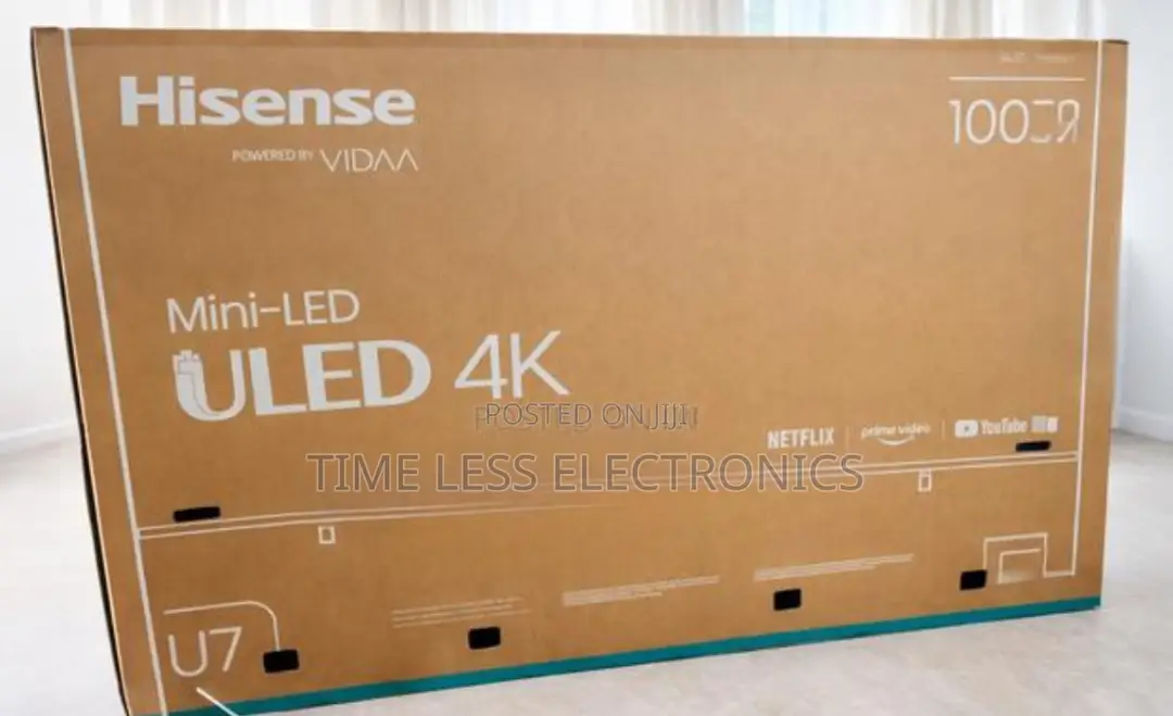 Hisense 100′′ Ultra‐Large Smart Tv – Immersive Home Entertainment!