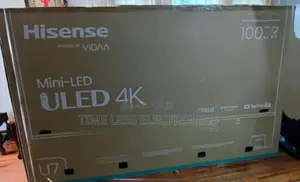 Hisense 100′′ Ultra‐Large Smart Tv – Immersive Home Entertainment!