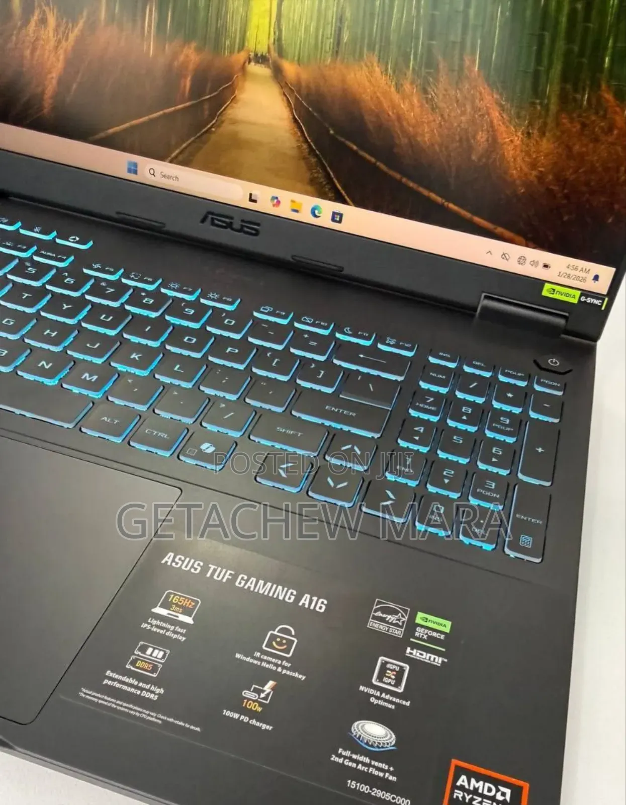 New Laptop Asus TUF Gaming A15 32GB AMD Ryzen 7 SSD 512GB