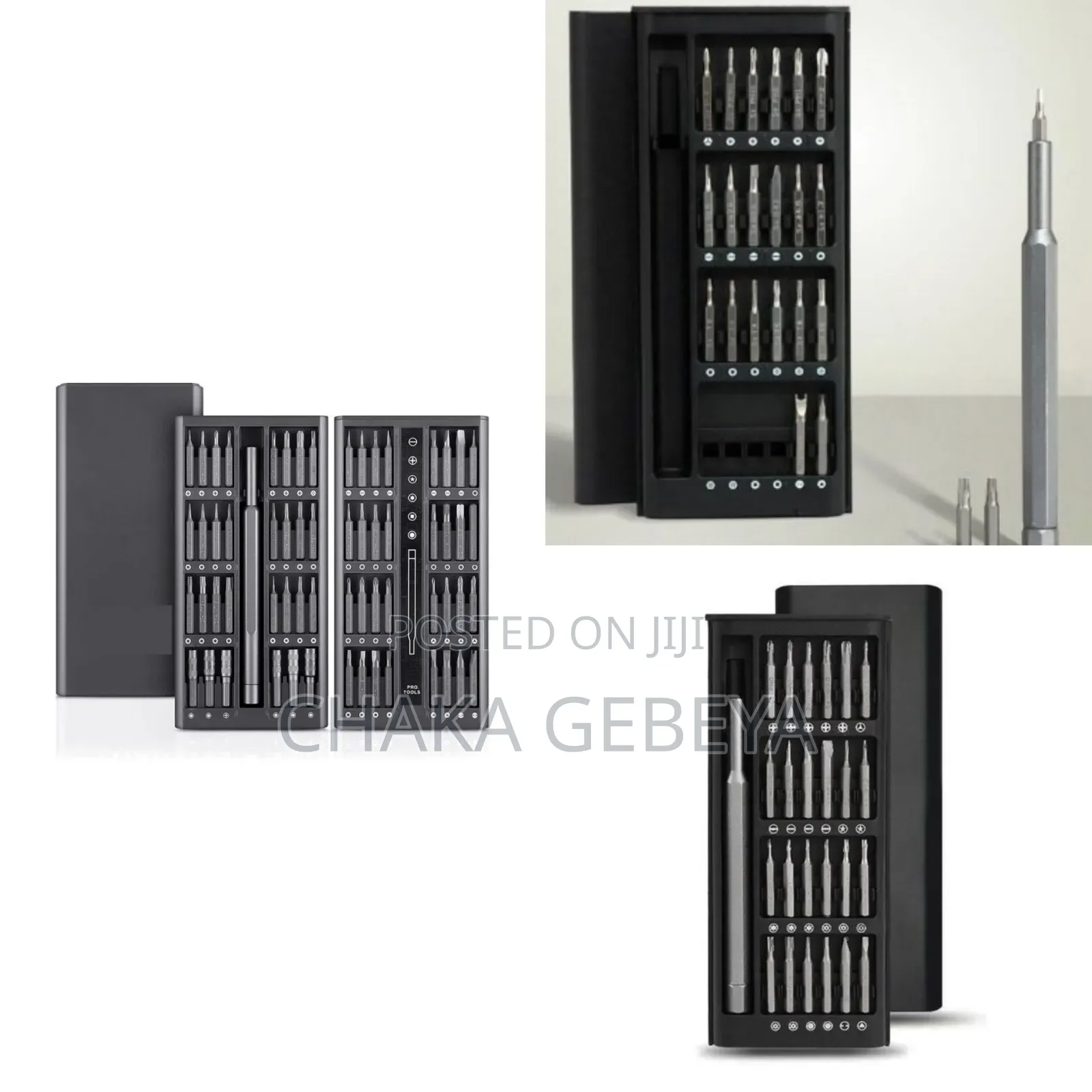 Repair Electronics Yourself-electric Mini Screwdriver Kit With 68 Bits