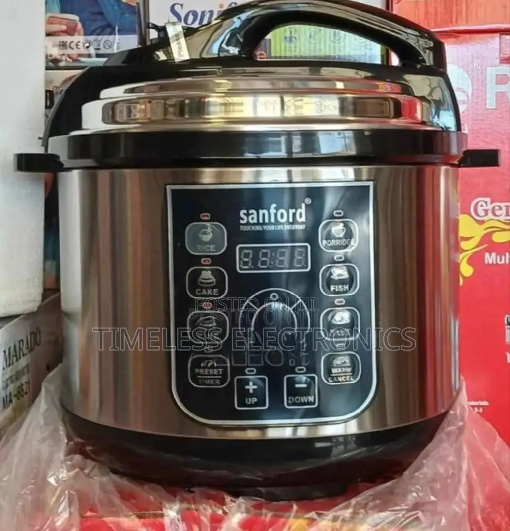 Sanford Pressure Cooker – Fast, Safe Efficient Cooking!