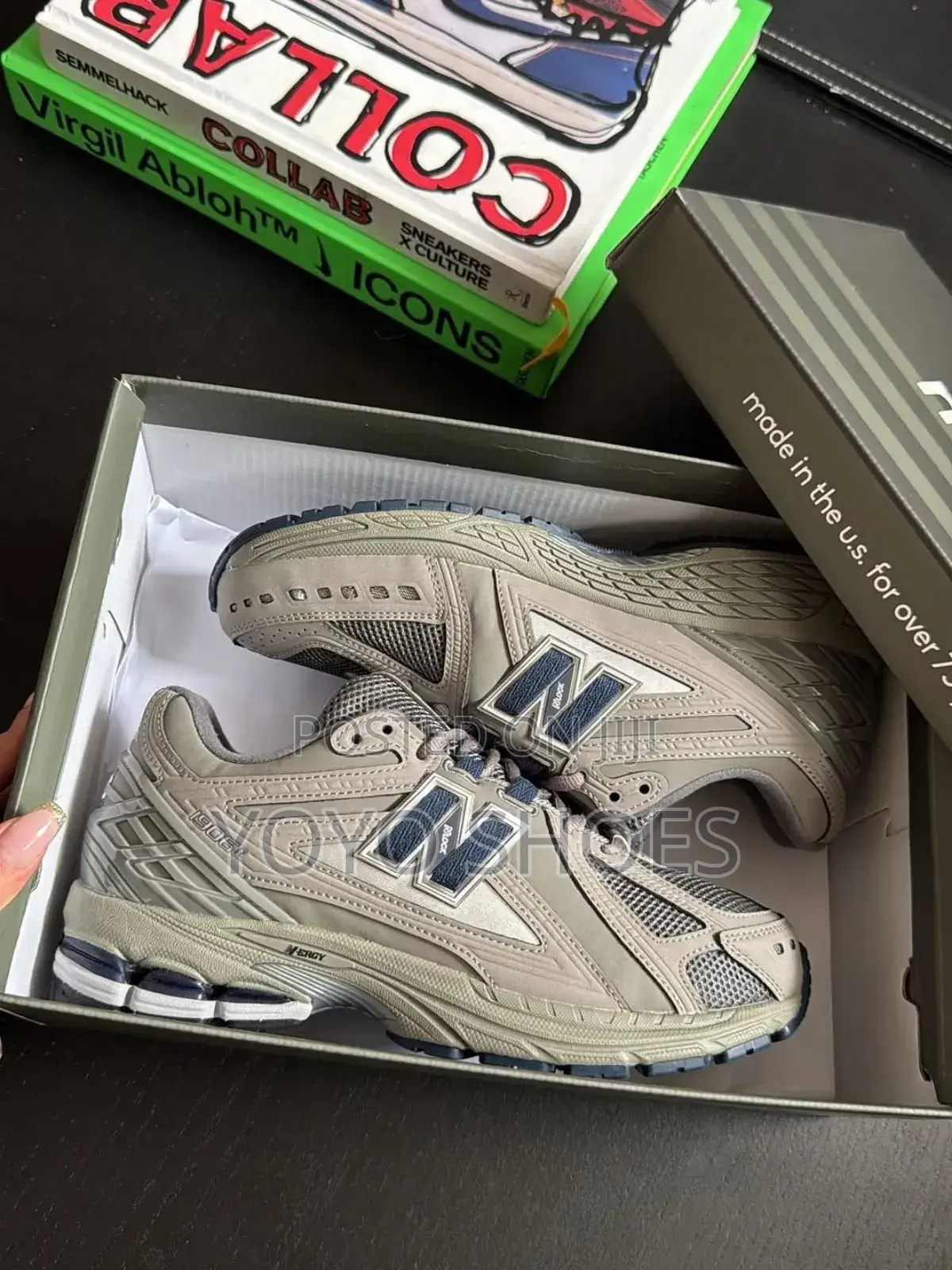 New Balance 1906r Gray Fashion Sneaker
