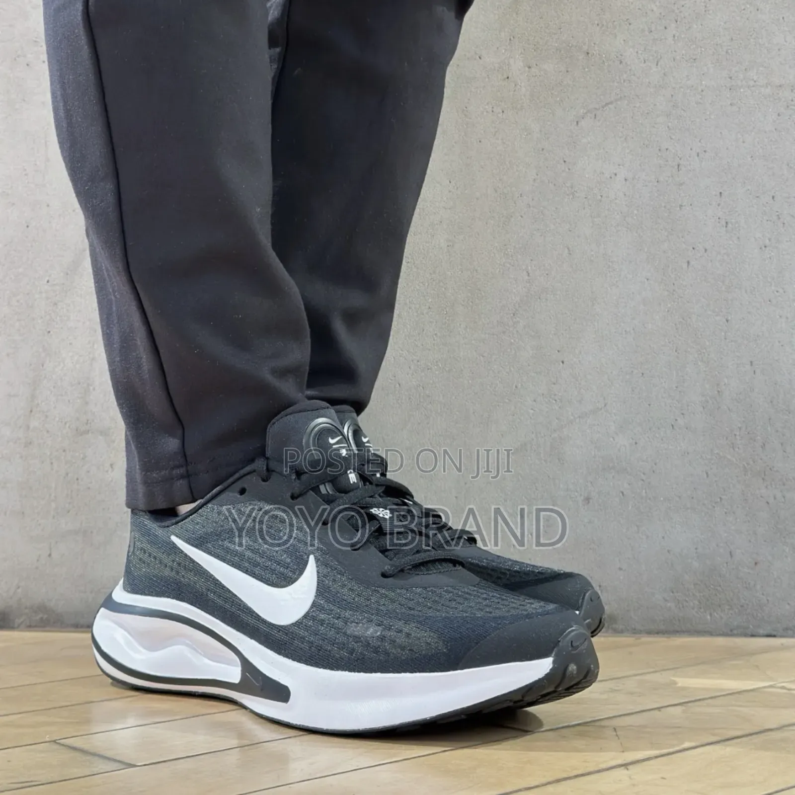 Nike Journey Run Women's Road Running Black Fashion Sneaker