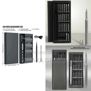 68-in-1 Electric Precision Screwdriver Set For Phones,Laptops, Glasses