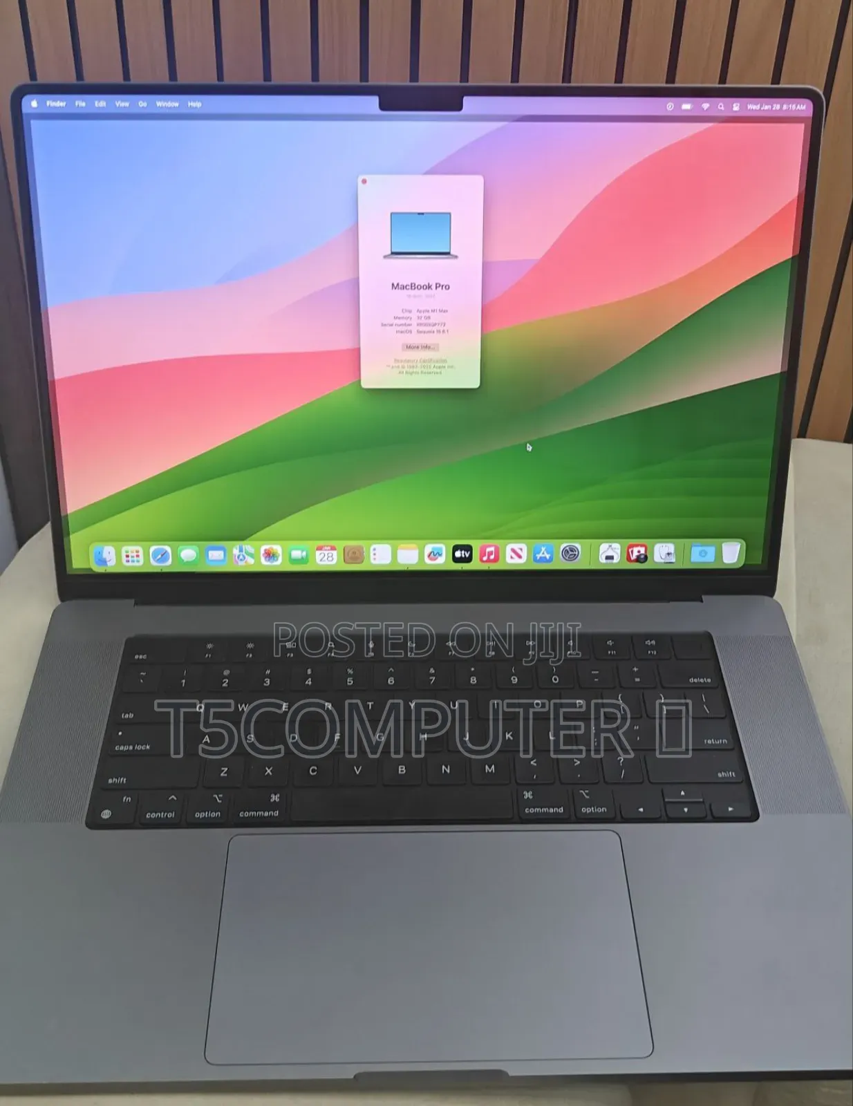 New Laptop Apple MacBook Pro M1 32GB Apple M1 Max SSD 512GB