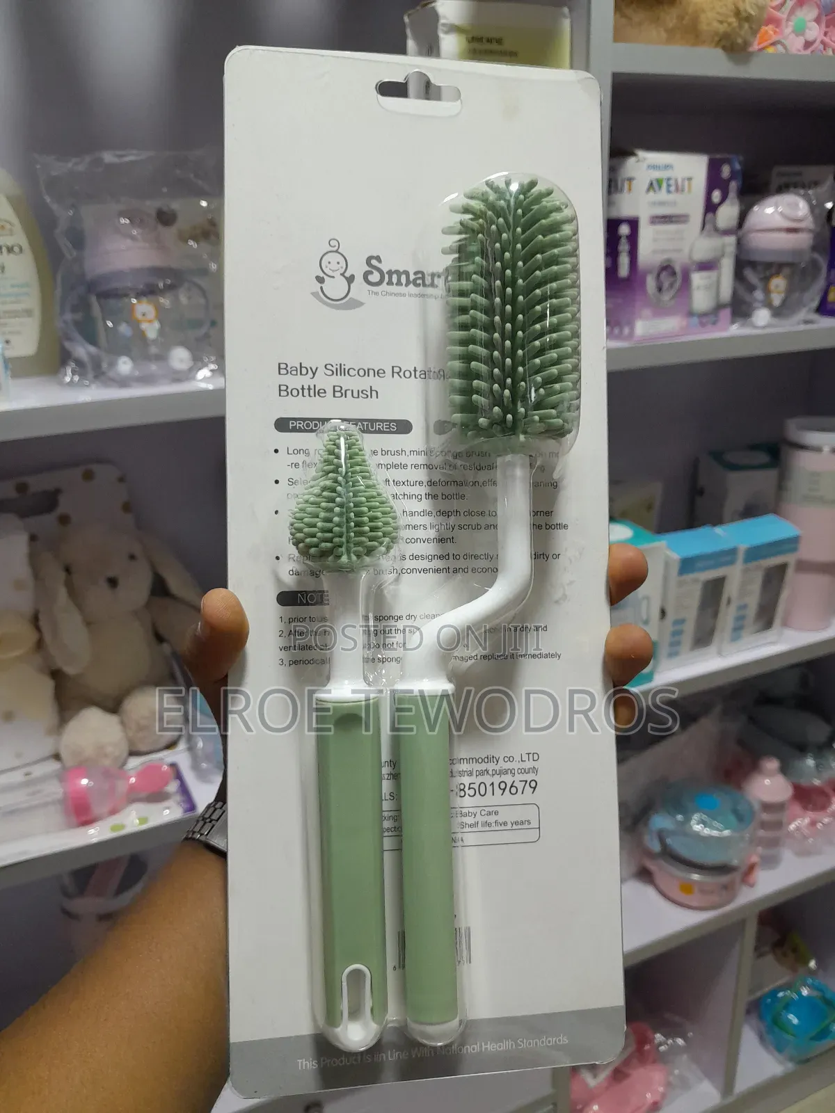 Silicone Baby Bottle Cleaning Set