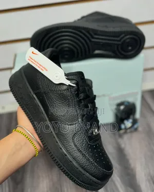 Nike Air Force 1 Nocta Black Love Your Forever Fashion Sneaker