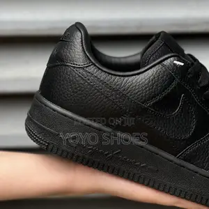 Nike Air Force 1 Nocta Black Love Your Forever Fashion Sneaker
