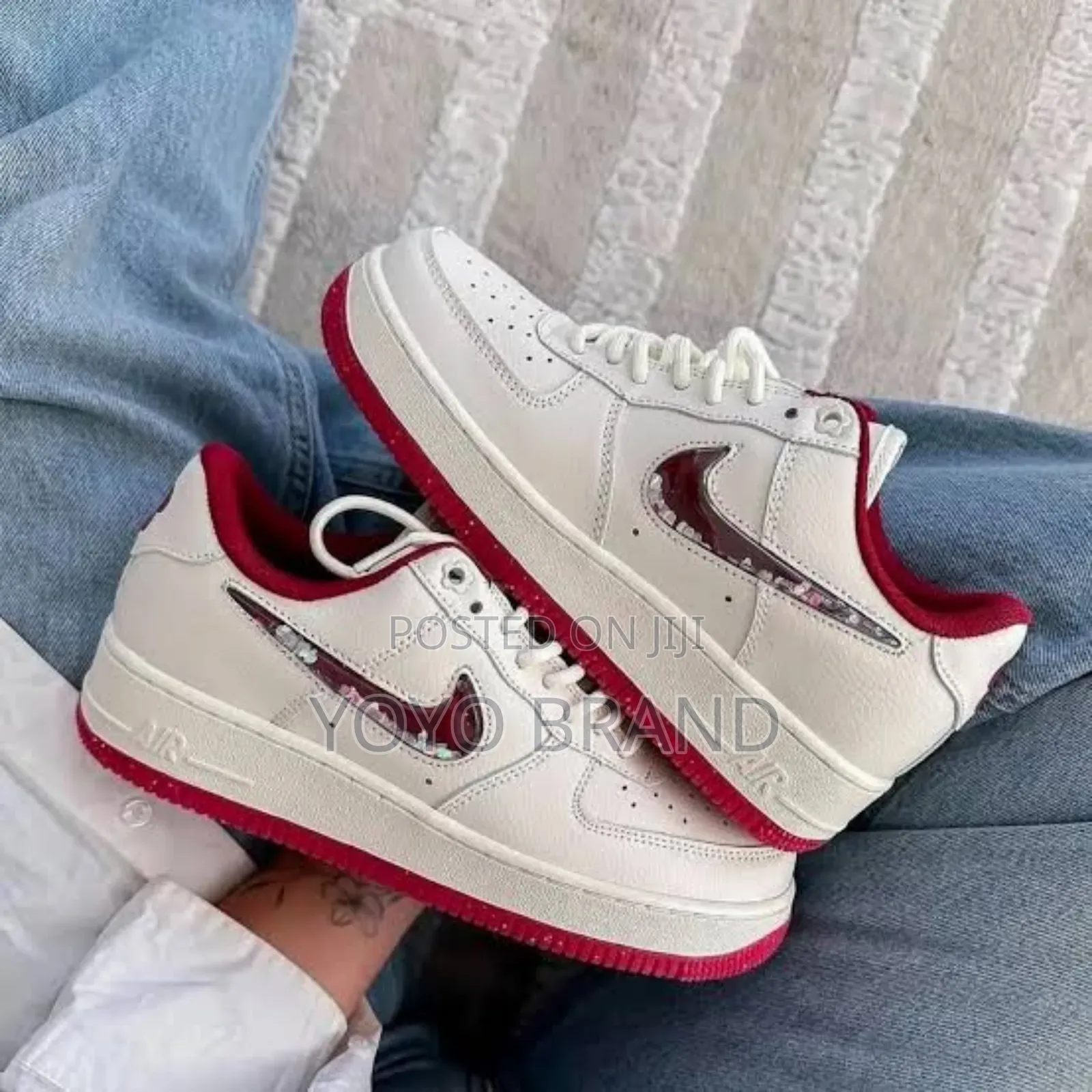 Nike Air Force 1 Low Se PRM Valentine Fashion Sneaker