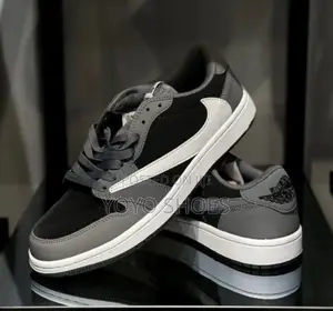 Air Jordan Travis*Scott Black Grey Fashion Sneaker