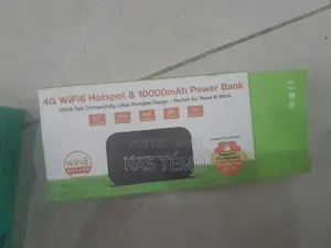 4g Lte Mobile Wireless Router and 10000mah Power Bank