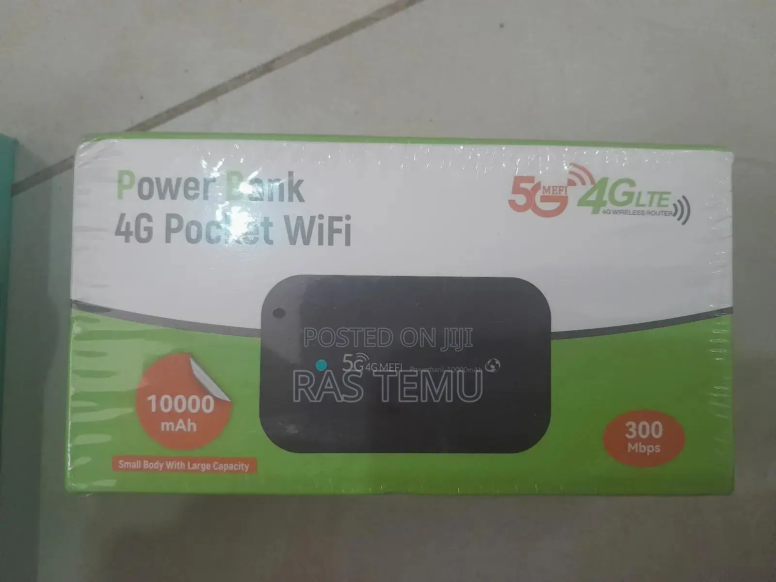 4g Lte Mobile Wireless Router and 10000mah Power Bank