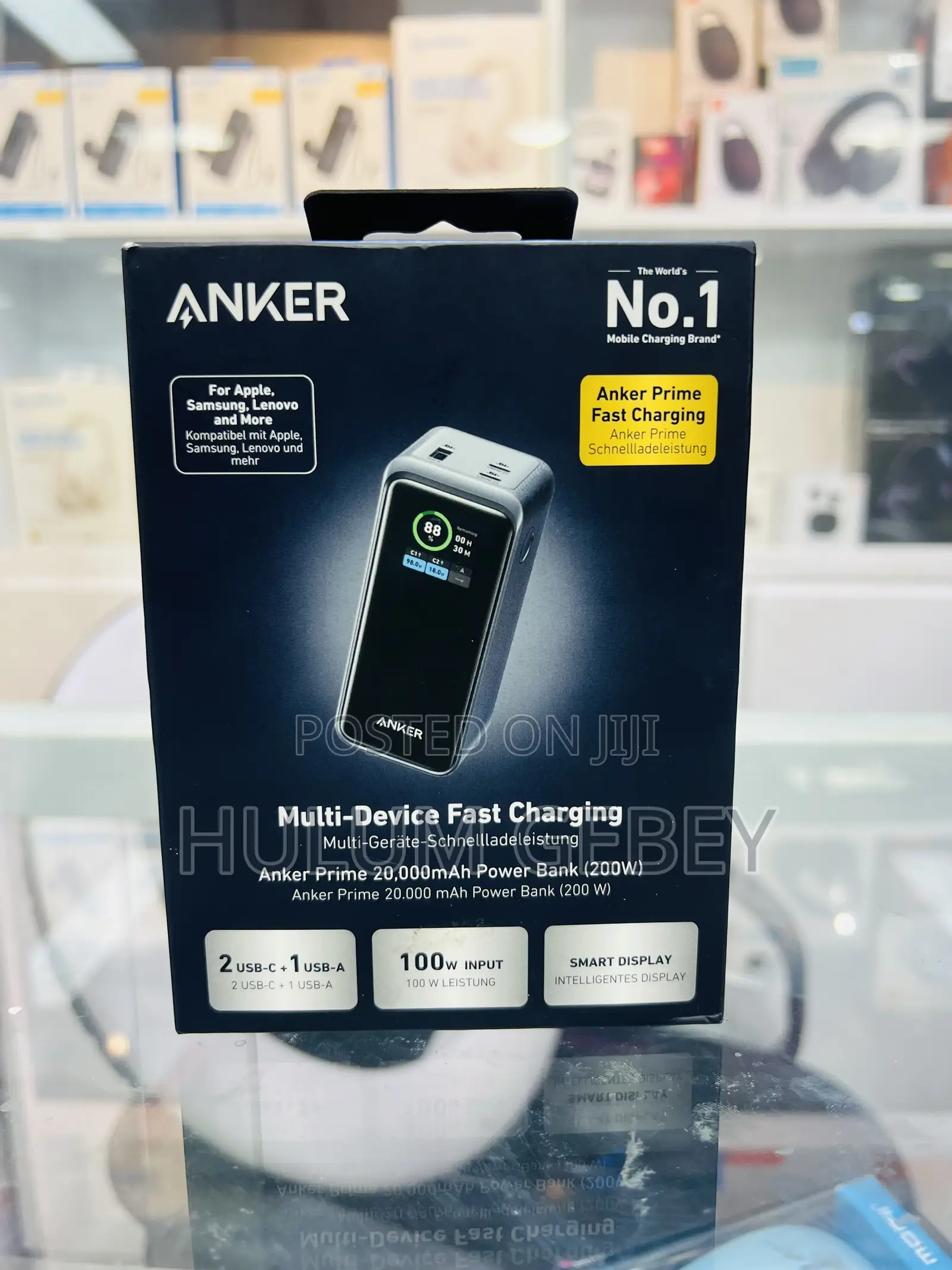 Anker Prime 20,000mah 200w Power Bank