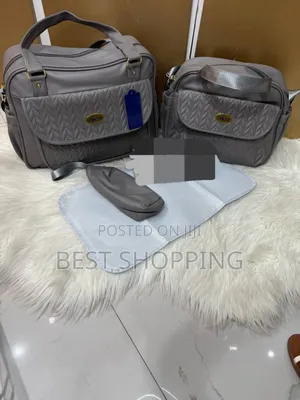 Chicco 4 in 1 Leather Mother Bag ሌዘር Big Size