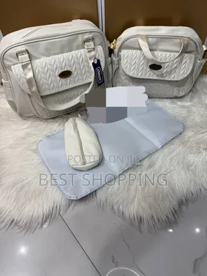 Chicco 4 in 1 Leather Mother Bag ሌዘር Big Size