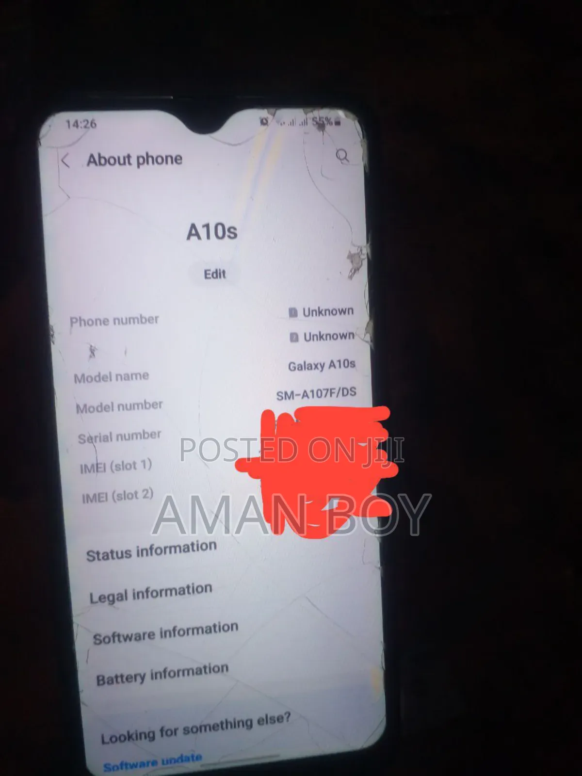 Samsung Galaxy A10s 32 GB Black