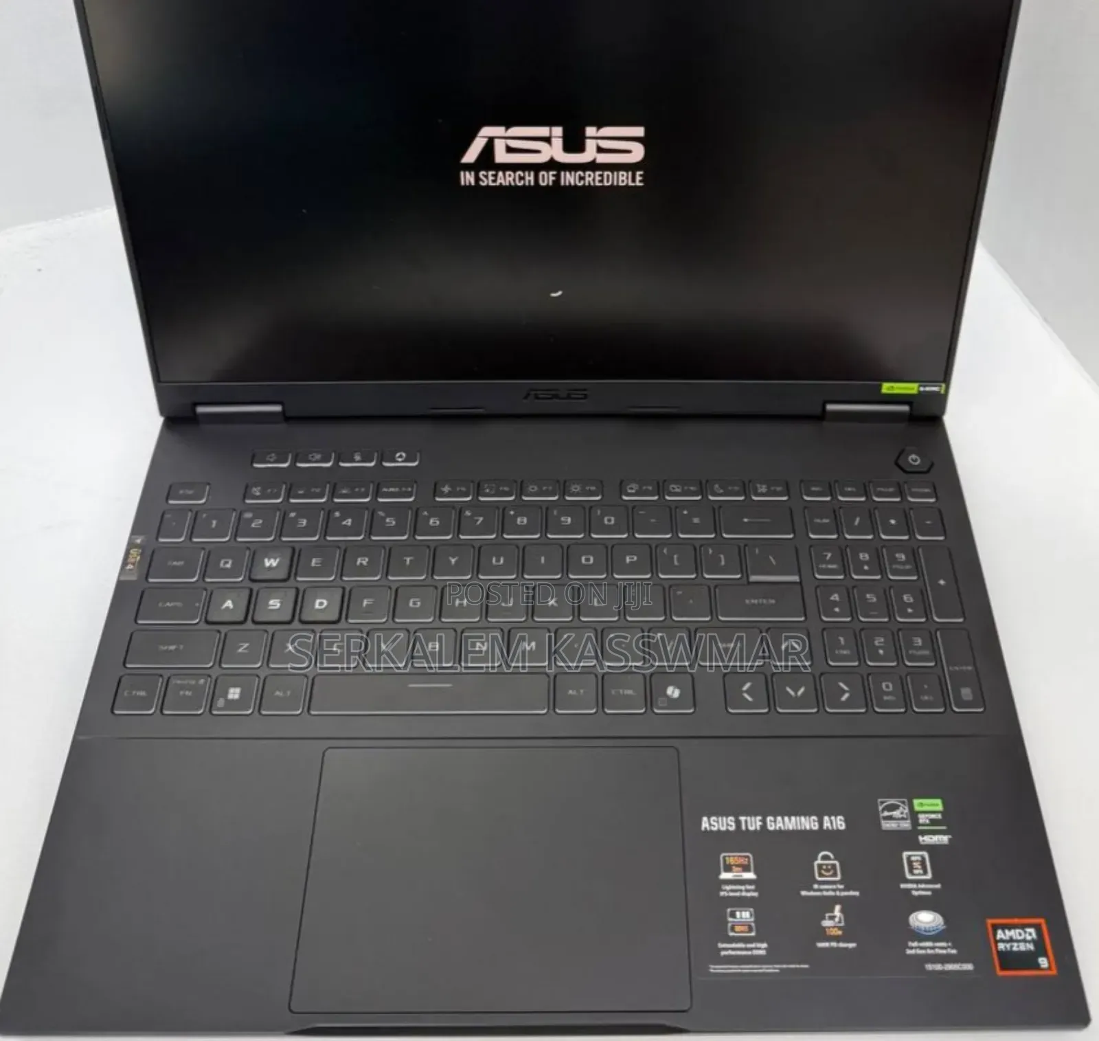 New Laptop Asus TUF Gaming A15 32GB AMD Ryzen 9 SSD 512GB