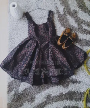 Leopard Print Fit-and-Flare Mini Dress