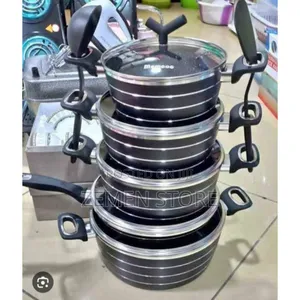 Momcoc Non-Stick Cookware Set - ጥራት ያለው የሞምኮክ የድስት ስብስብ