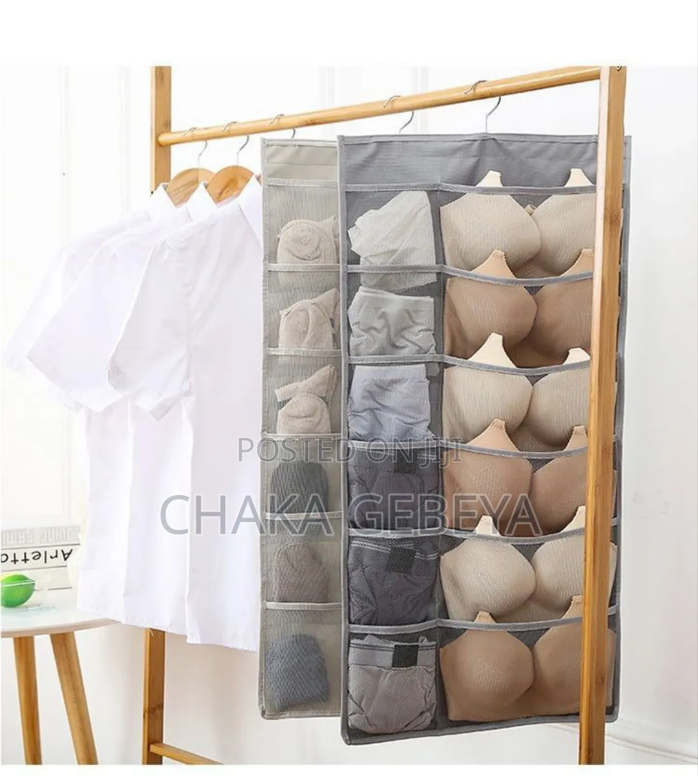 Multi-clip Bra Underwear Organizer - Space-saving Hanger For Closet