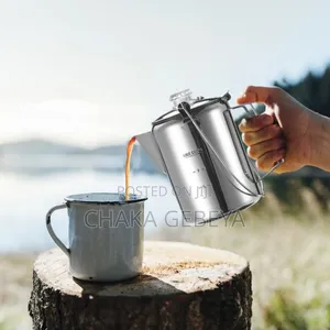 Multi-purpose Brewing Pot Makes Coffee,Tea, Or Heats Milk On Any Stove