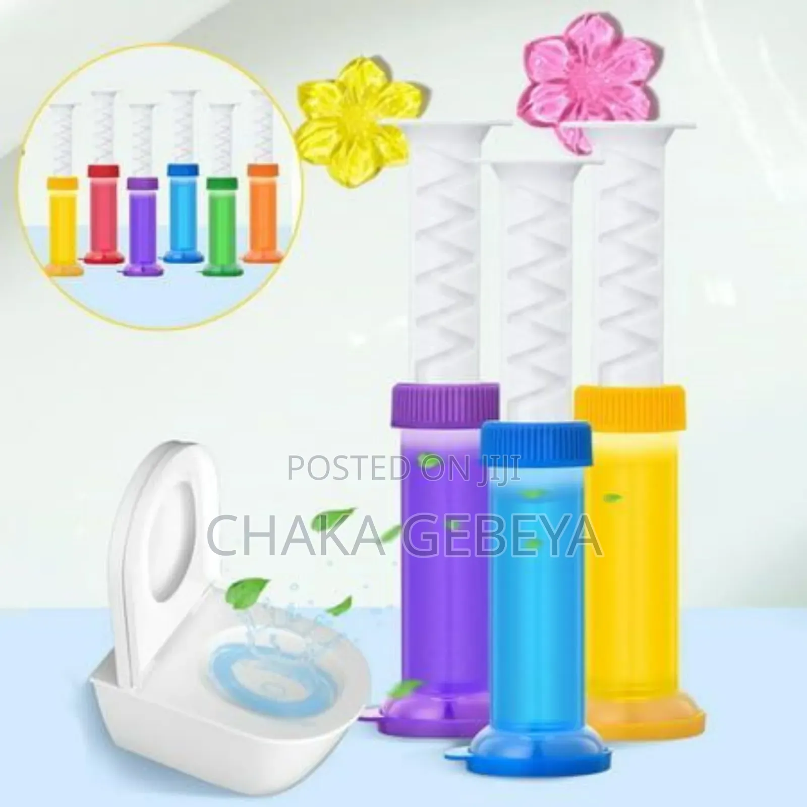 Bathroom Odor Neutralizer Gel - Continuous Fresh Scent for Weeks