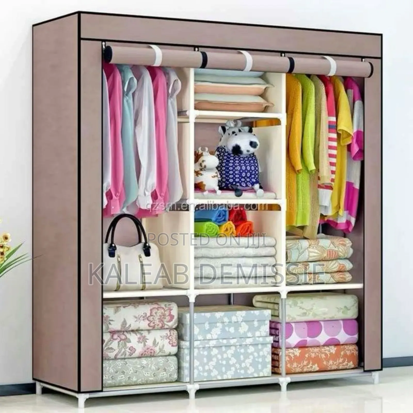 Simple Wardrobe ዘመናዊ የልብስ ማስቀመጫ ቁምሳጥን