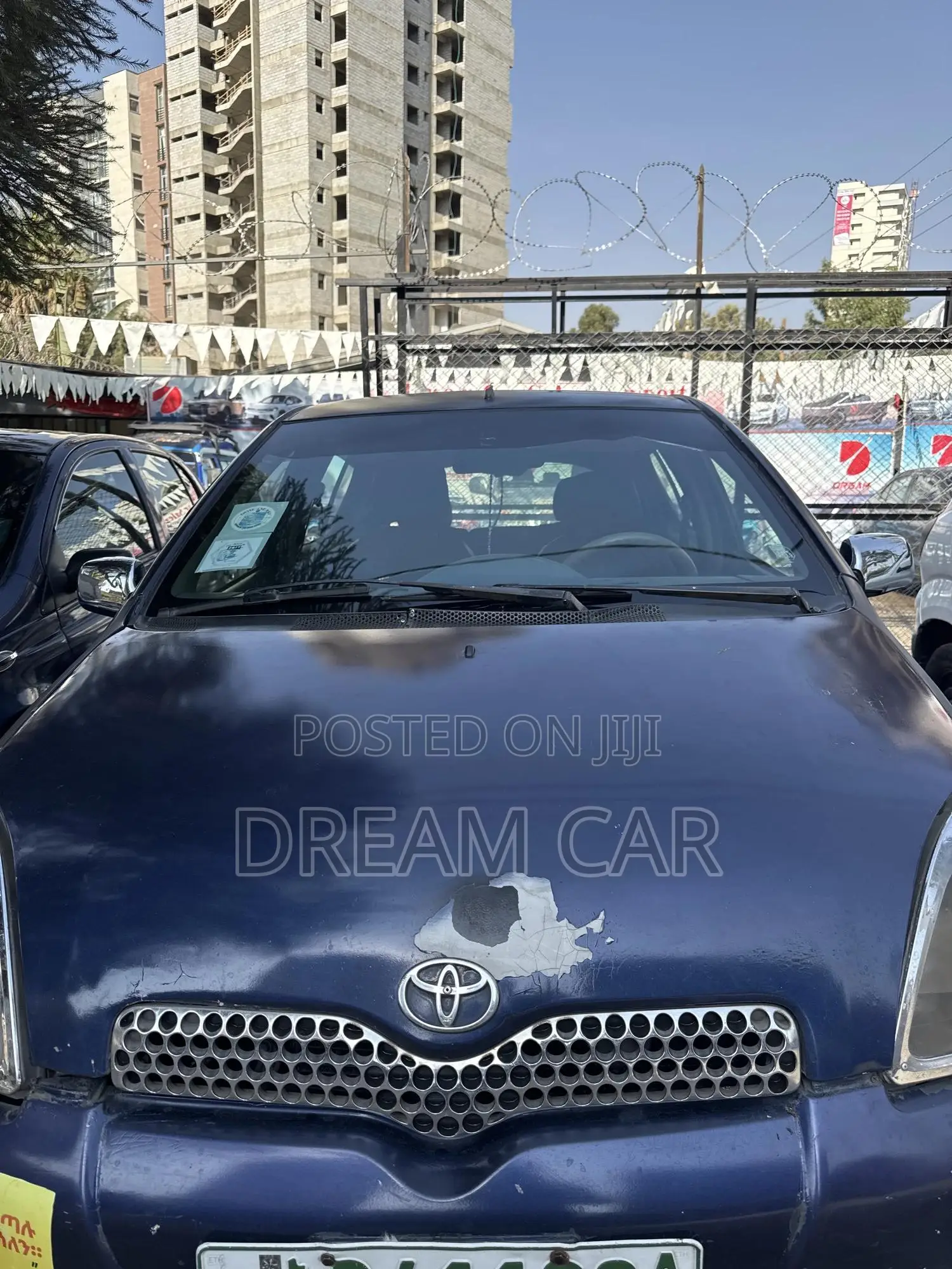 Toyota Vitz 2001 Blue